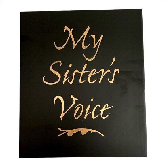My Sisters Voice Velvet Hardback Coffee Table Book Women's Power Enhancement New - Picture 1 of 3